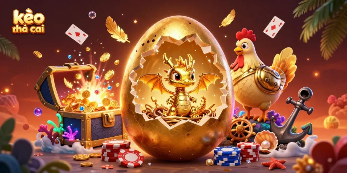 Place bets with kèo nhà cái while enjoying a vibrant casino scene filled with treasures and excitement.
