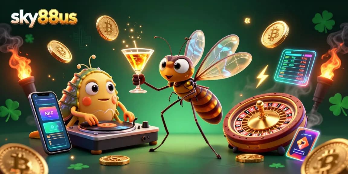 Engage in thrilling casino adventures with sky88us featuring unique characters and vibrant gaming visuals.