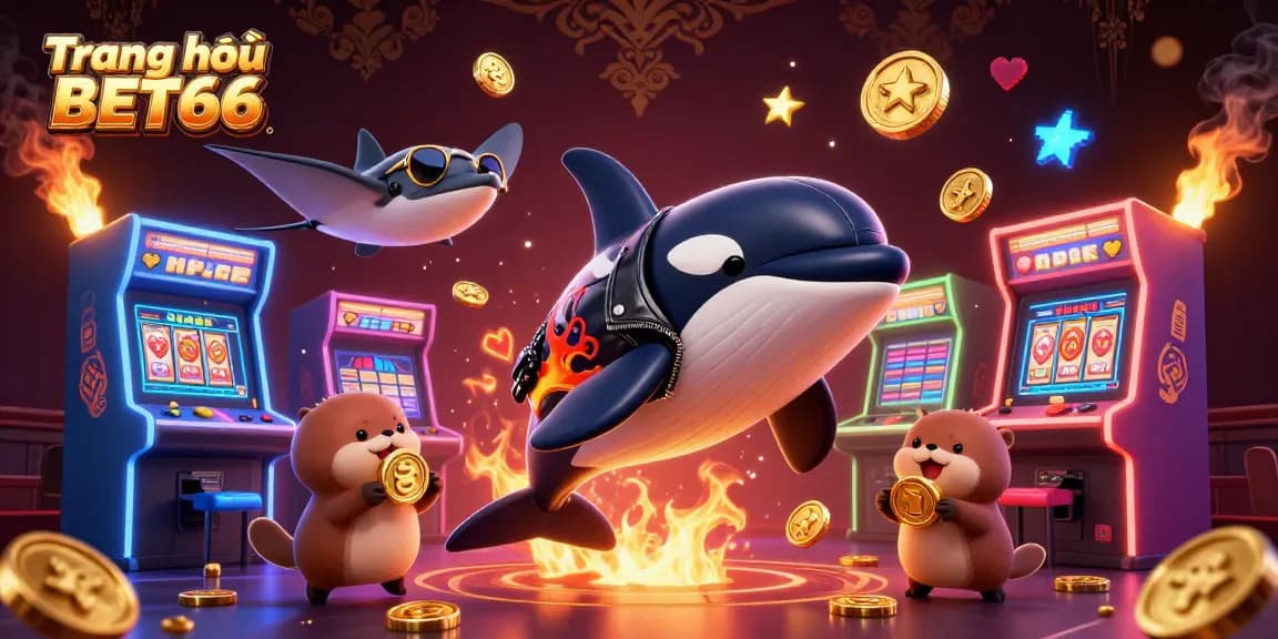 Experience casino excitement at Trang chủ BET66 with thrilling games, vibrant characters, and immersive 3D visuals.