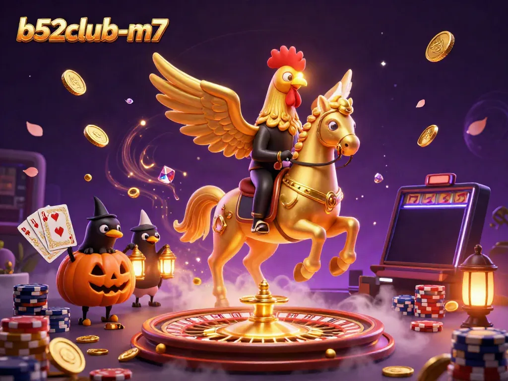 Experience the magic of b52club-m7 casino with vibrant characters and exciting game elements