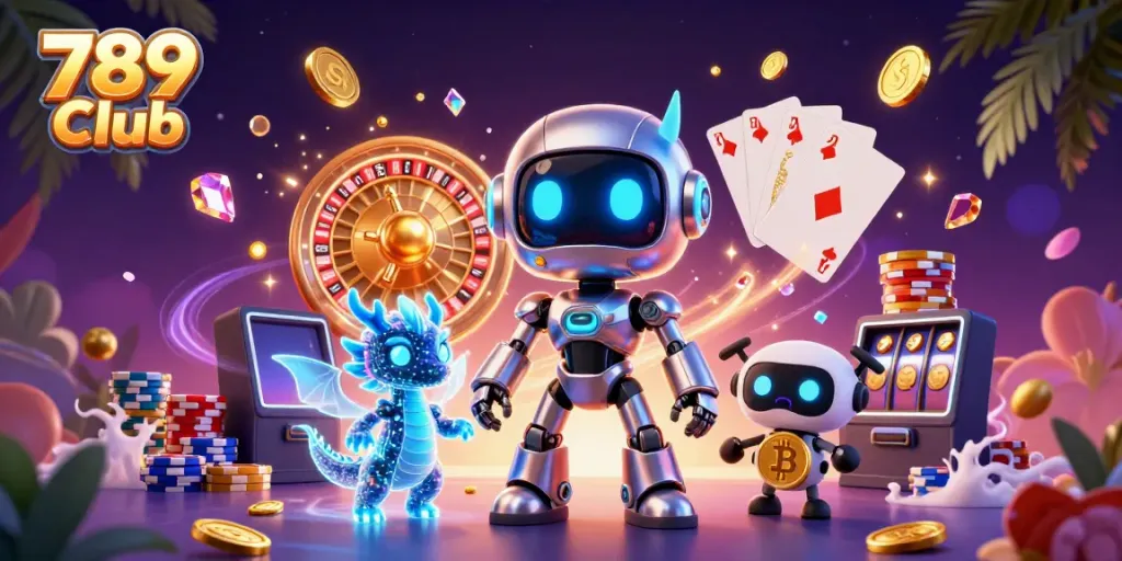 Experience the thrill of 789 Club's gaming universe with vibrant visuals and dynamic game elements.