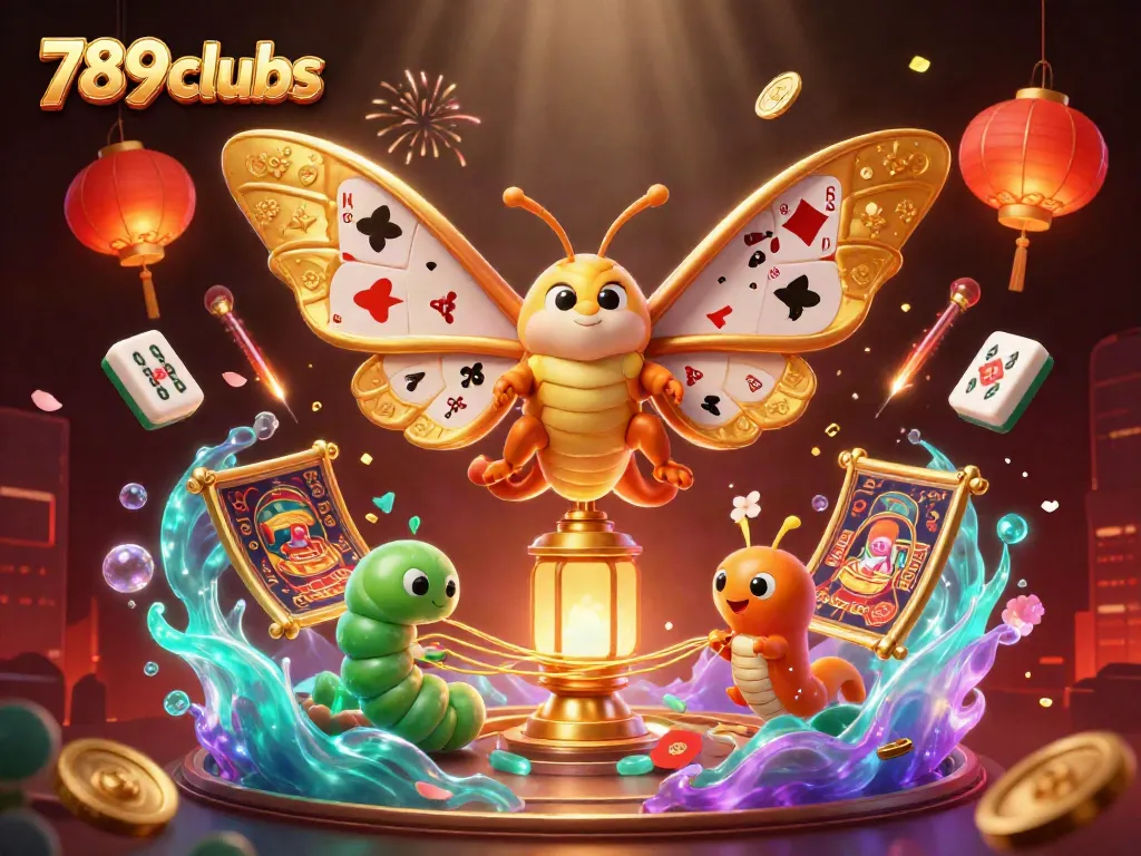 Engage with 789clubs in a vibrant 3D casino scene featuring iconic gaming elements.