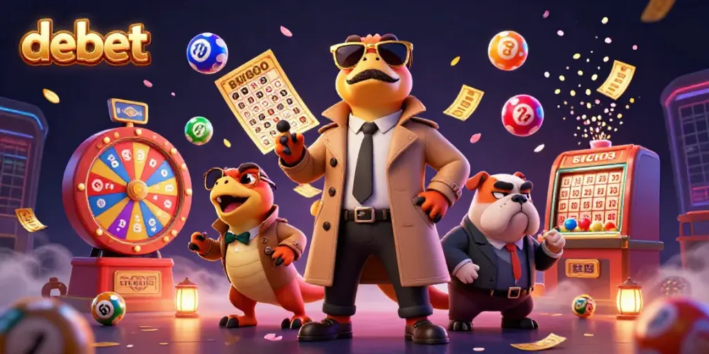Experience thrilling gameplay at debet with raptors sneaking into a VIP casino lounge.
