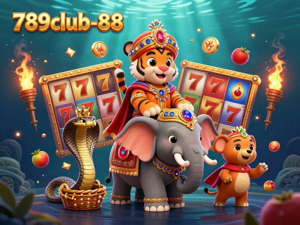 Play slots with 789club-88 featuring an ornate Indian maharaja and jewel-encrusted elements.
