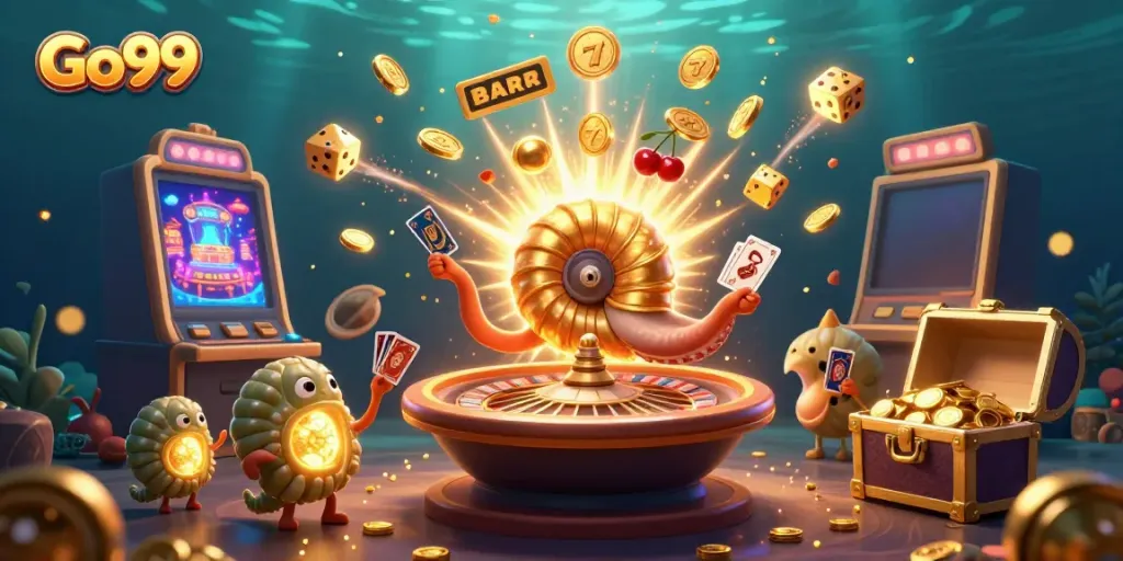 Experience the vibrant gaming world of Go99 with its thrilling slot jackpots and lively casino atmosphere.