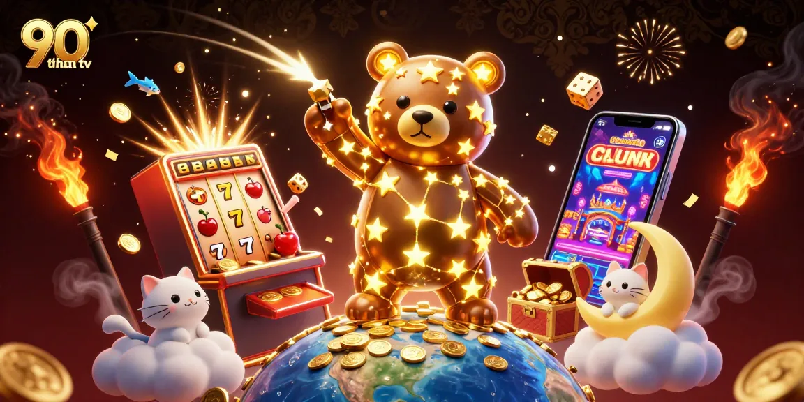 Experience the thrills of 90 phút tv with games and jackpots in a vibrant casino scene.